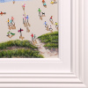 Sun, Sand & Company by Paola Cassais, original painting, detail