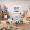Sun, Sand & Company by Paola Cassais, original painting, in room