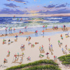 Sun, Sand & Company by Paola Cassais, original painting