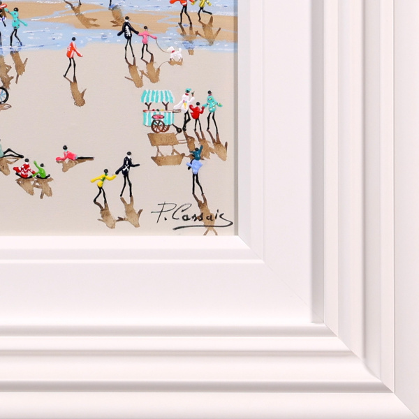 Endless Summer by Paola Cassais, original painting, detail