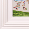 By the Water’s Edge by Paola Cassais, original painting, detail