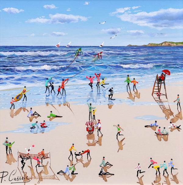 Carefree Days by Paola Cassais, original painting