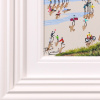 Sunlit Shores by Paola Cassais, original painting, detail