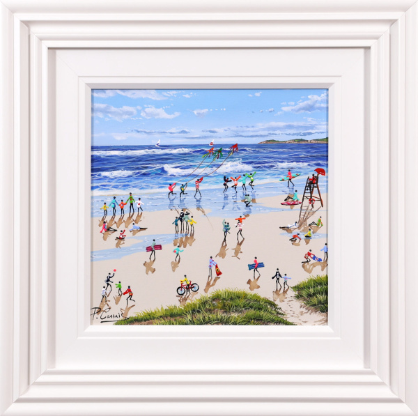Sunlit Shores by Paola Cassais, original painting