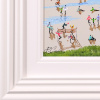 Barefoot Afternoon by Paola Cassais, original painting, detail