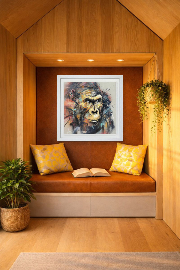 Koko by Joe Galindo, limited edition print, in room
