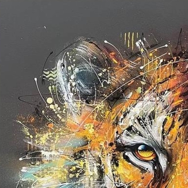 Sienna by Joe Galindo, limited edition print, detail