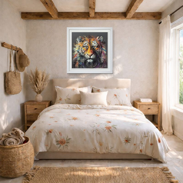Sienna by Joe Galindo, limited edition print, in room