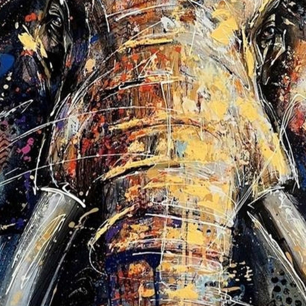 Titan (Deluxe) by Joe Galindo, limited edition print, detail
