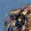 Titan (Deluxe) by Joe Galindo, limited edition print, detail