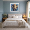 Titan (Deluxe) by Joe Galindo, limited edition print, in room