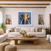 Titan (Deluxe) by Joe Galindo, limited edition print, in room