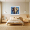 Titan (Deluxe) by Joe Galindo, limited edition print, in room