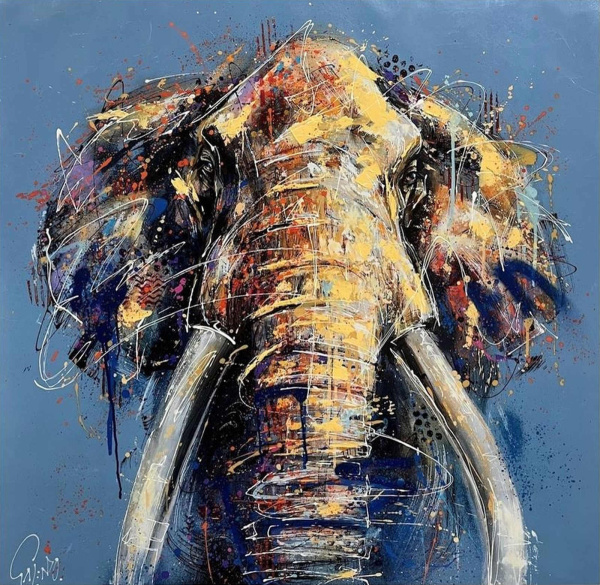Titan (Deluxe) by Joe Galindo, limited edition print