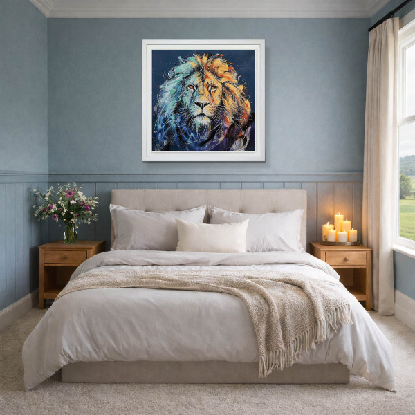 Maximus (Deluxe) by Joe Galindo, limited edition print, in room