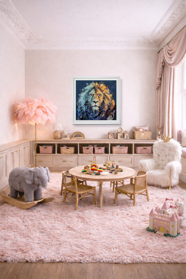 Maximus (Deluxe) by Joe Galindo, limited edition print, in room
