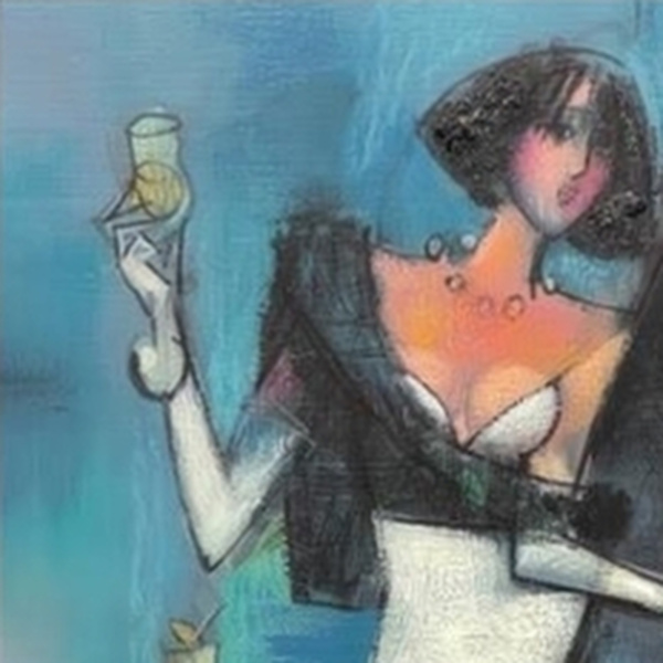 Velvet Notes by Andrei Protsouk, limited edition print, detail