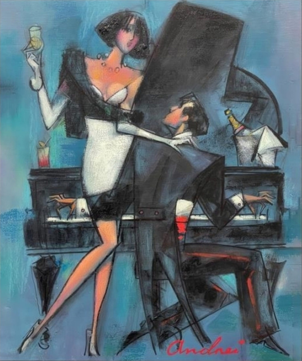 Velvet Notes by Andrei Protsouk, limited edition print