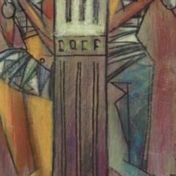 Moonlight Kiss by Andrei Protsouk, limited edition print, detail