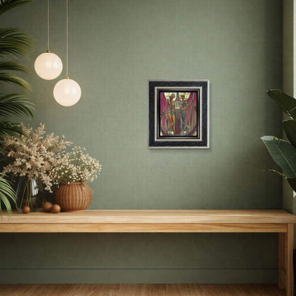 Moonlight Kiss by Andrei Protsouk, limited edition print, in room