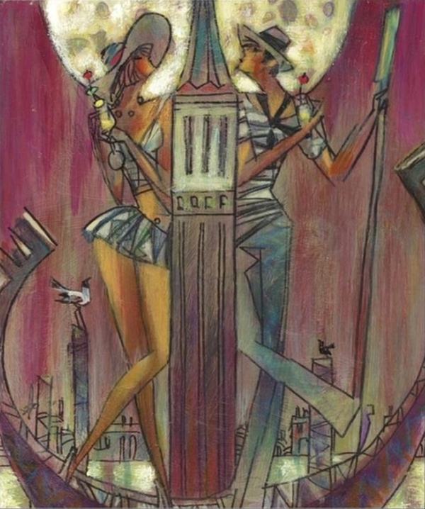 Moonlight Kiss by Andrei Protsouk, limited edition print
