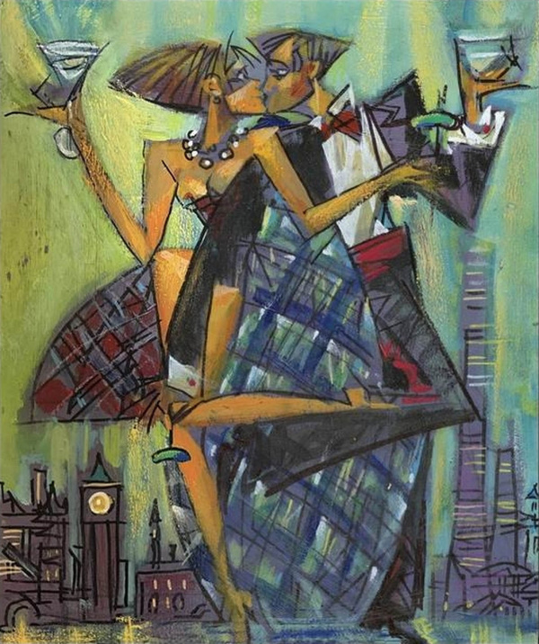 Towering Romance by Andrei Protsouk, limited edition print