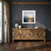 Let’s Head Home by Ben Payne, original painting, in room