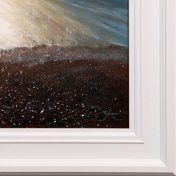 Along The Southern Shore by Ben Payne, original painting, detail