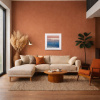 Travels Afar by Ben Payne, original painting, in room