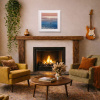 Travels Afar by Ben Payne, original painting, in room
