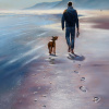 We Have It All by Ben Payne, original painting, detail