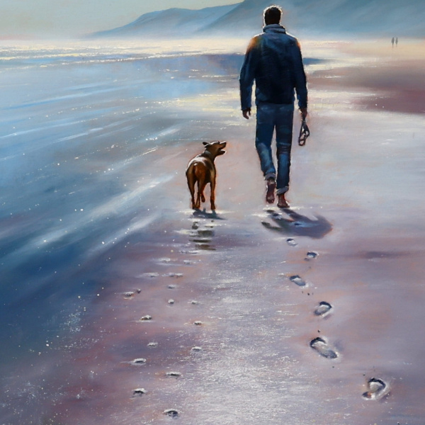 We Have It All by Ben Payne, original painting, detail
