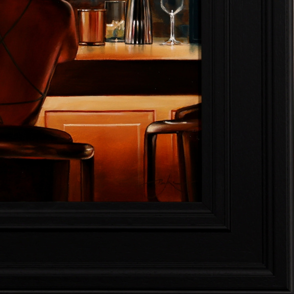 Left To Choose by Ben Payne, original painting, detail