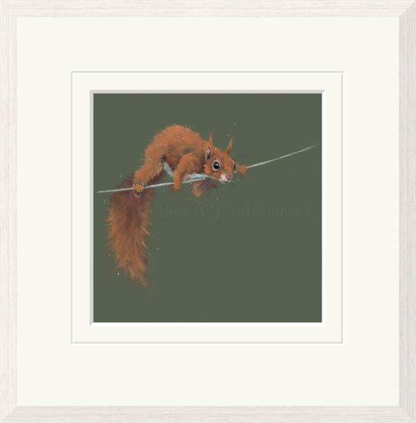 Balancing Act by Nicky Litchfield, limited edition print