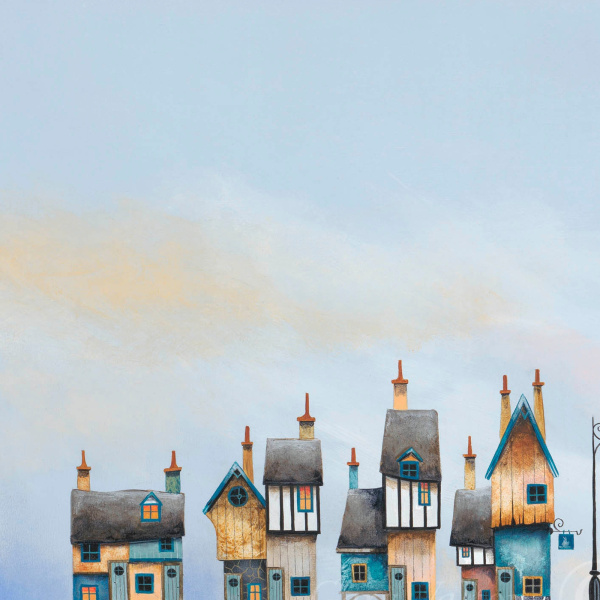Rest Ashore by Gary Walton, limited edition print, detail