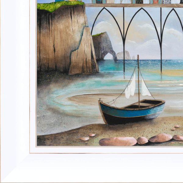 Rest Ashore by Gary Walton, limited edition print, detail