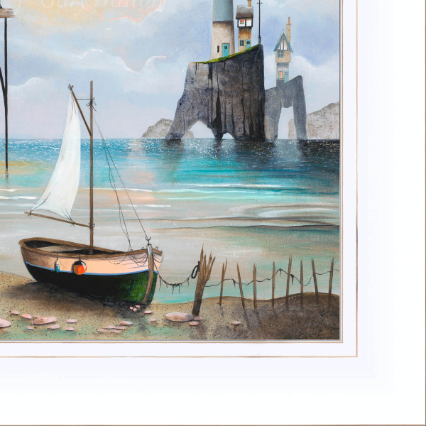 Rest Ashore by Gary Walton, limited edition print, detail