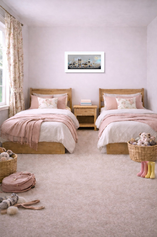 Baker Street by Gary Walton, limited edition print, in room