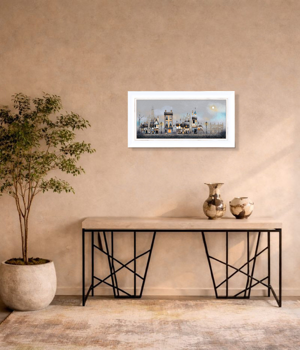 Baker Street by Gary Walton, limited edition print, in room