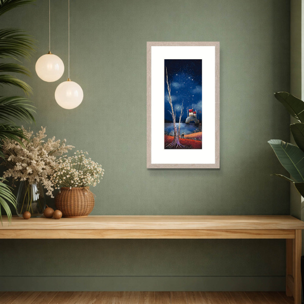 Hide & Seek by Gary Walton, limited edition print, in room