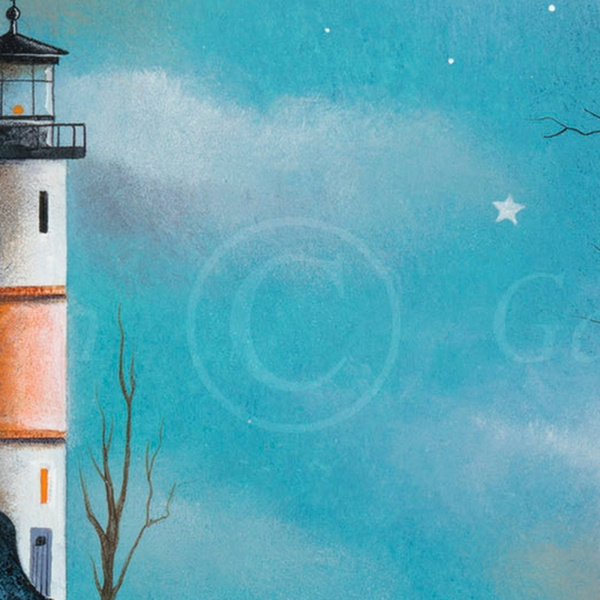 I Found You by Gary Walton, limited edition print, detail