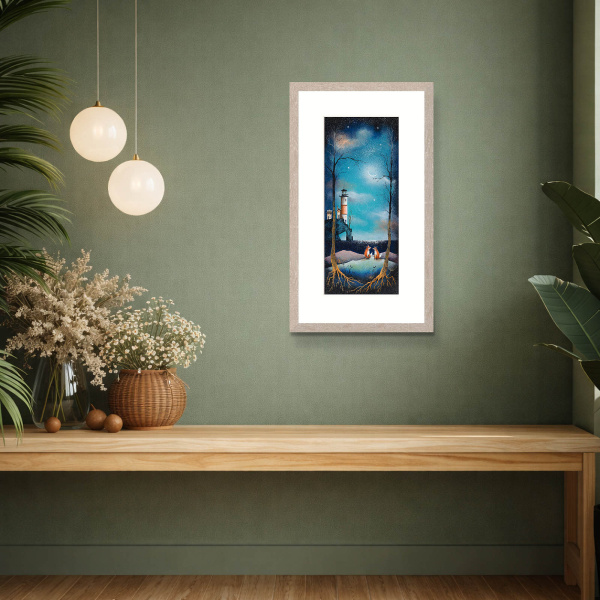 I Found You by Gary Walton, limited edition print, in room