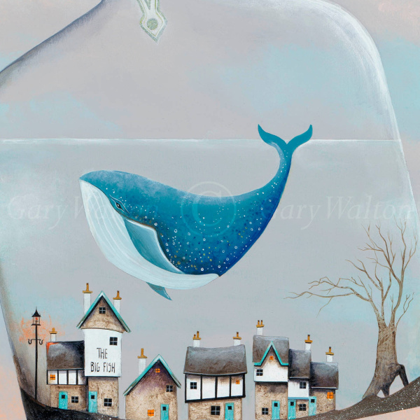 The Lost City by Gary Walton, limited edition print, detail