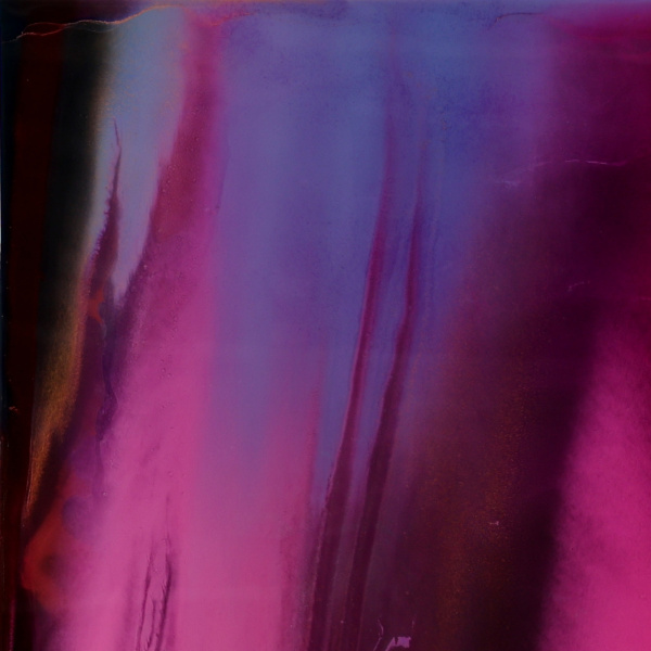Pink Aurora by Ana Ortiz, original painting, detail