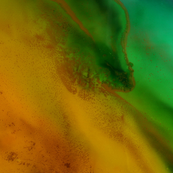 Halcyon Light Storm by Ana Ortiz, original painting, detail