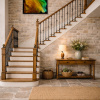 Halcyon Light Storm by Ana Ortiz, original painting, in room