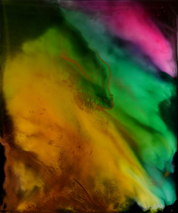 Halcyon Light Storm by Ana Ortiz, original painting