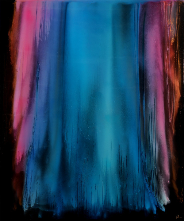 Aurora Waterfall by Ana Ortiz, original painting