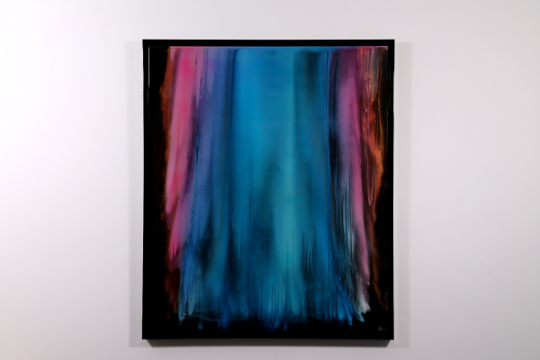 Aurora Waterfall by Ana Ortiz, original painting