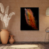 Lava Fall by Ana Ortiz, original painting, in room
